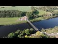 Union Chain Bridge Drone Footage - 13th October 2022