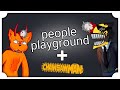 TRASFORMIAMO PEOPLE PLAYGROUND IN CHAINSAW MAN CON @PoggoDoggo !