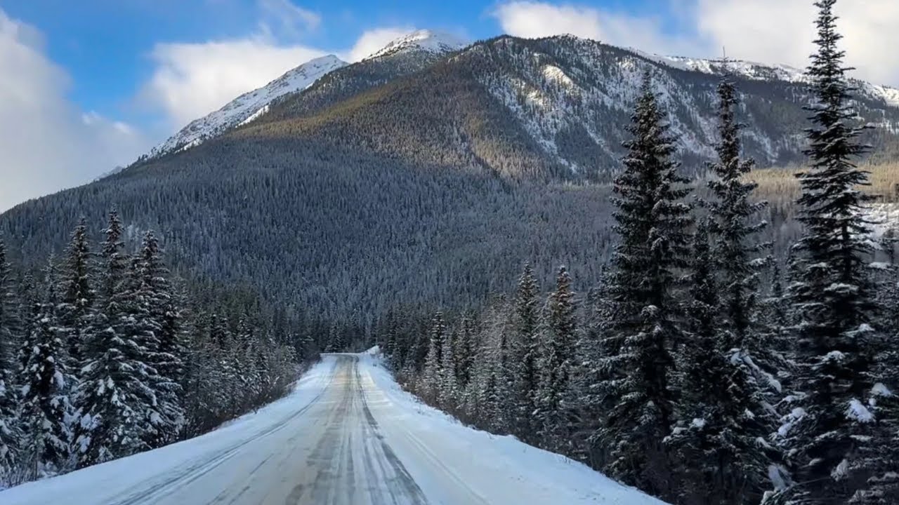 Driving up to Marmot Ski Resort - Long Version