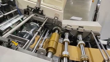 B460 Auto Collecting Paper Bag Machine/Bottom Embossing/260mm Gusset/Big Shopping Paper Bag Machine