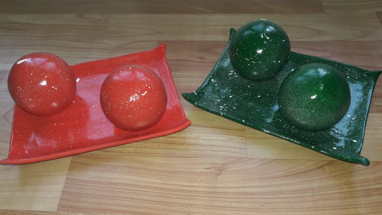 Como Fazer Esferas e Bandejas Decorativas com Isopor - Arte Minha Pintura - DIY