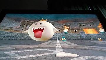 Me playing super Mario sluggers game 28 Bowser Jr vs Bowser at Bowser