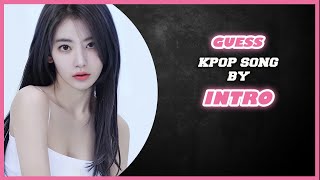 [KPOP GAME] GUESS KPOP SONG BY INTRO