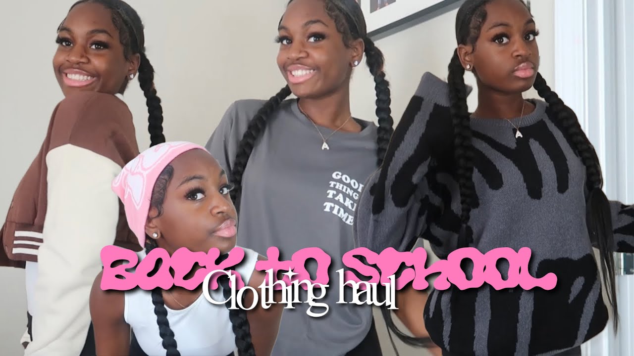 HUGE BACK TO SCHOOL CLOTHING HAUL! + TRY ON | sophomore szn