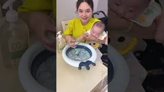 Thumbnail for When children grow up, they have to do their own things. #cute #baby #comedy