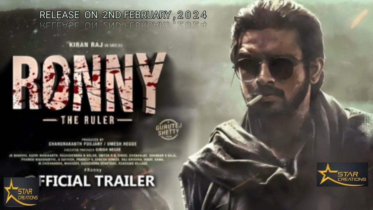 RONNY : THE RULER | FAN - MADE TEASER HINDI| Kiran Raj | Gurutej Shetty ...