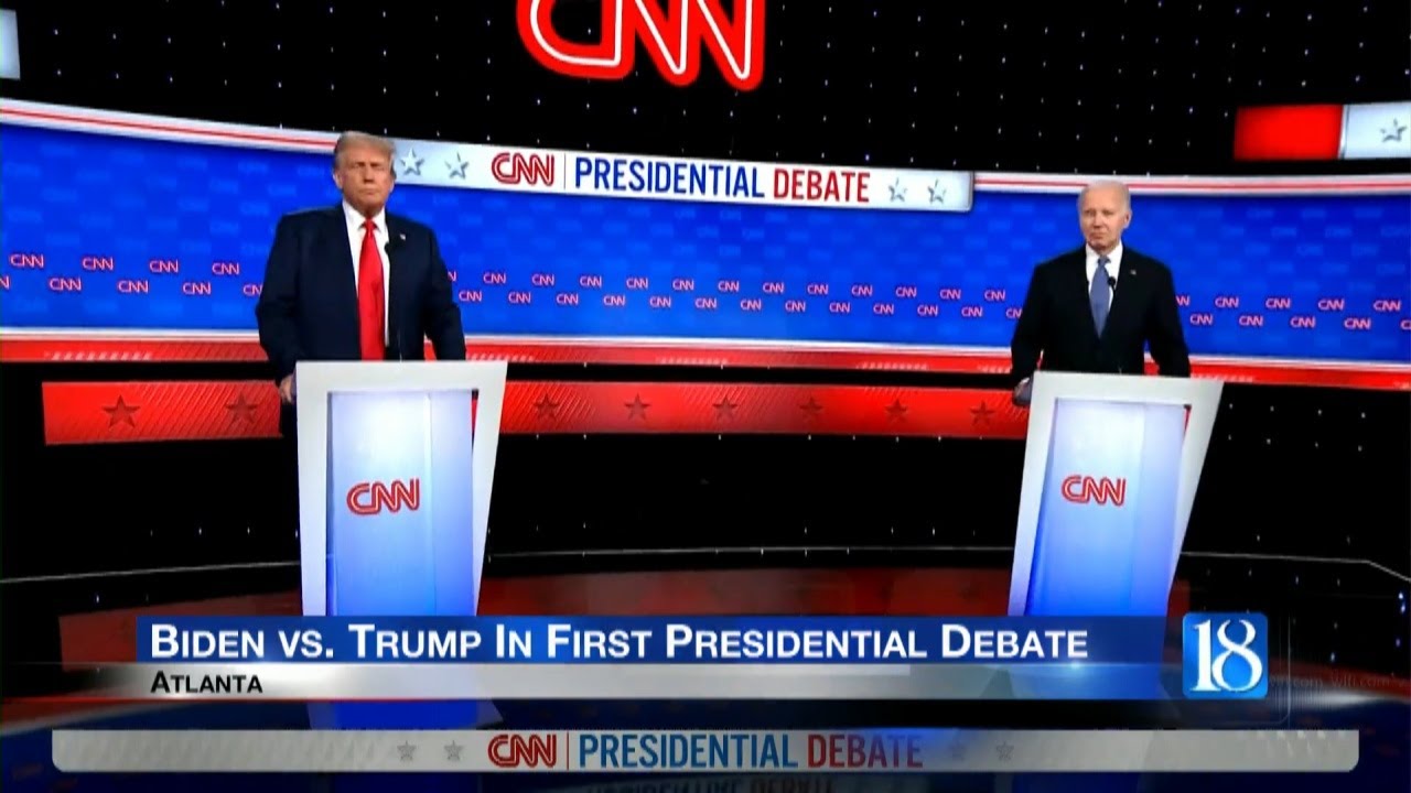 Biden vs. Trump In First Presidential Debate - YouTube