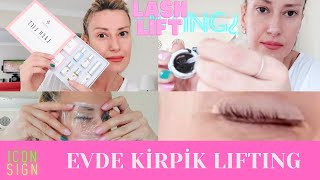 Yakarsa Dünyayı Hayalet Ki̇rpi̇kli̇ler Yakar Evde Ki̇rpi̇k Li̇fti̇ng Iconsign Lash Lift Denedimmmm