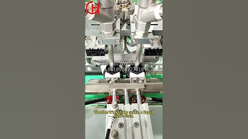 Automatic 2-head peristaltic pump filling machine for perfume, essential  oil #fillingproductionline
