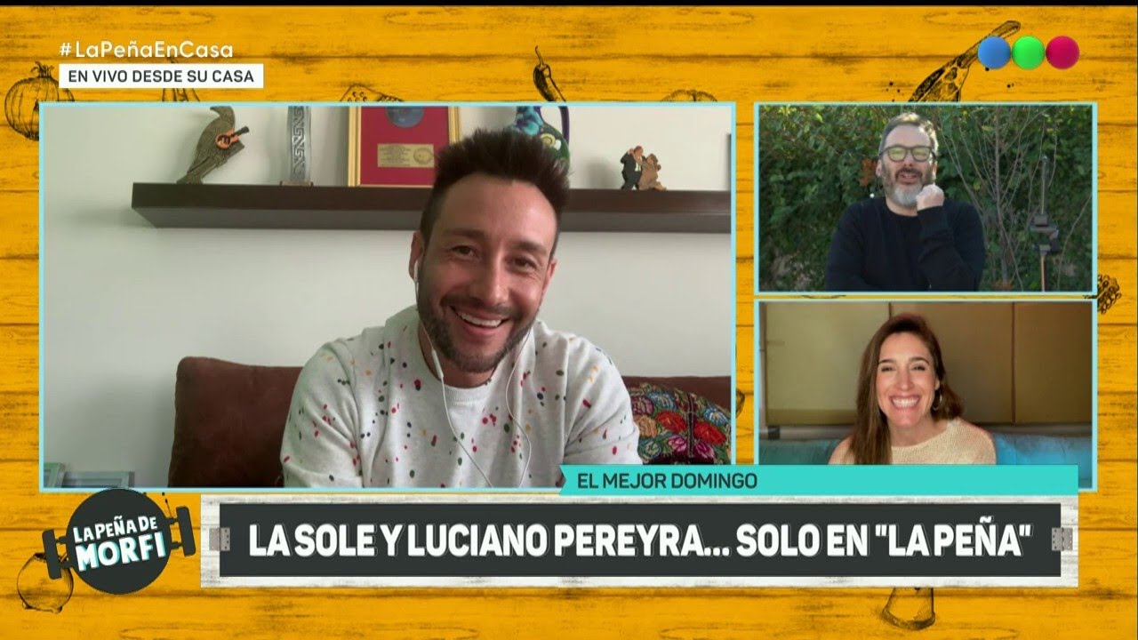 Luciano Pereyra y La Sole se unieron en La Peña - La Peña de Morfi