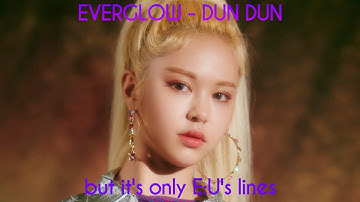 EVERGLOW - DUN DUN, but it