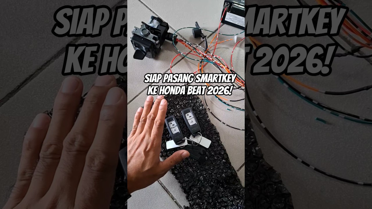 🔴SIAP PASANG! SET SMARTKEY PCX160 KE HONDA BEAT 2026! #honda #smartkey #viralvideo #viralshorts #fyp