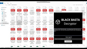 How to Recover Files infected by Black Basta Ransomware | Demo Video of Decrypting Black Basta