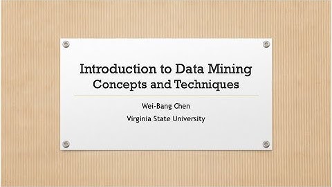 CSCI 457&695 Module 09 - Unit 01: Classification and Cross Validation