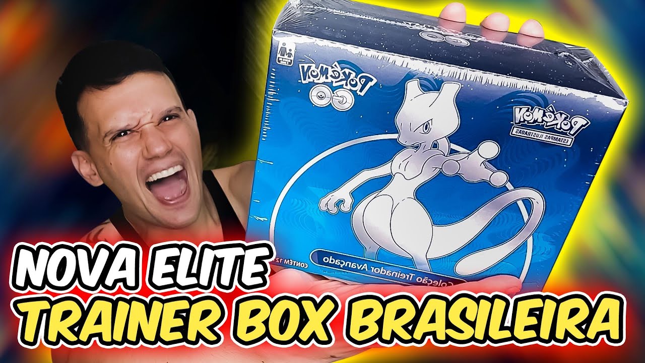 ABRI A NOVA ELITE TRAINER BOX BRASILEIRA de POKEMON GO | CAPITÃO HUNTER CARTAS POKEMON TCG