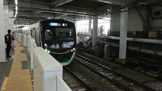 7月20日長津田駅 東急2020系 トップナンバー編成 2121F 入線