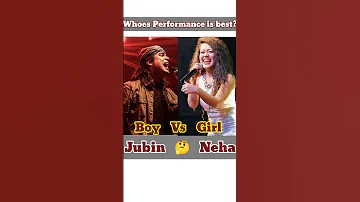 Tum Hi Aana Performance By Jubin nautiyal And Neha Kakkar | Boy singing Vs Girls singing #shorts #yt