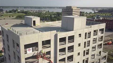 The Leonard Building - Muskegon Drone Video