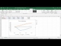 Excel  1 basique  cours graphique simple  courbe