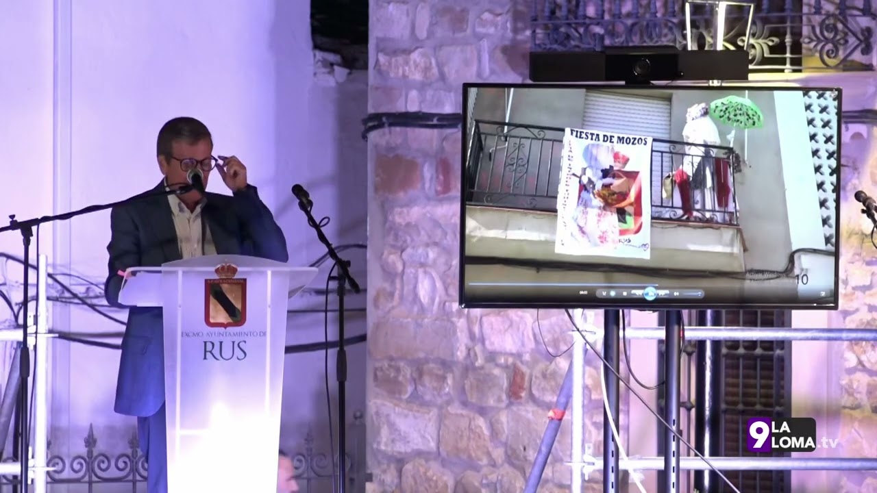 Fiestas de Mozos en Rus 2023 · Pregón a cargo de Francisco Checa 1 Fiestas de Mozos en Rus 2023 · Pregón a cargo de Francisco Checa