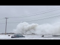 Massive Waves from Classic Nor'easter here on Long Island