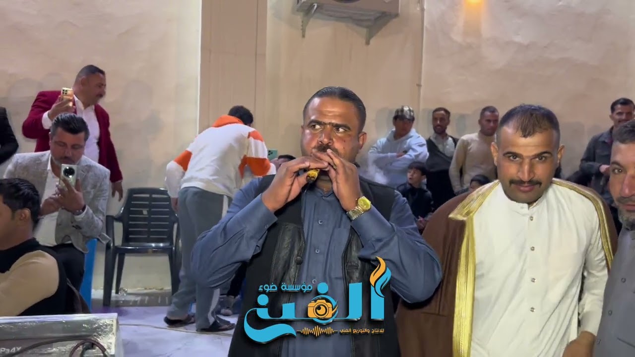 دبكات الفنان الكبير مروان السبعاوي والعازف عبود الاسمر حفلة زواج احمد ظاهر الحبيب