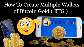 How To Create Multiple Wallets of Bitcoin Gold ( BTG ) | BTG Core Wallet