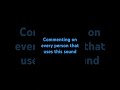 DONT LOOK AT THE SOUND #shorts #trend #viralvideo #commenting #amnewbutnottheleast