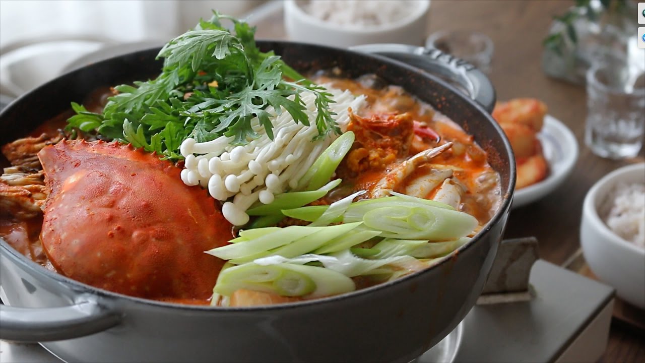 [ENG CC] 얼큰하고 구수한 꽃게탕🦀 : Korean Crab Stew [아내의 식탁]