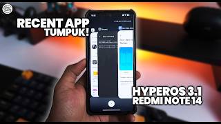 TERBARU! Cara Aktifkan Recent App Tumpuk HyperOS 3.1 Ala IOS di Redmi Note 14 TANPA ROOT!