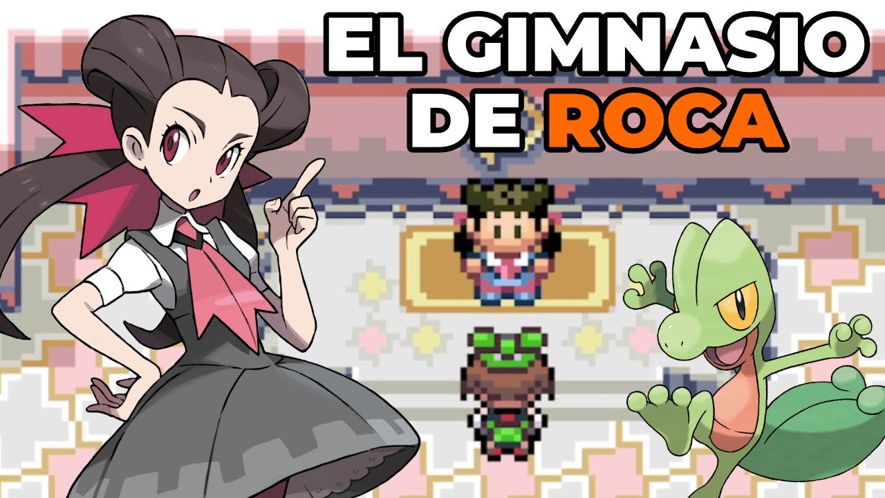 Completamos el GIMNASIO de TIPO ROCA - Pokémon Esmeralda - YouTube