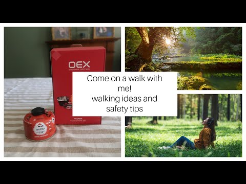Fire in the woods! // Faulty backpacking stove // solo female walking video and safety tips