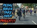 Pedal Bikes Take Over Highway In Philly! (Oneway Corey Birthday Rideout 2017)