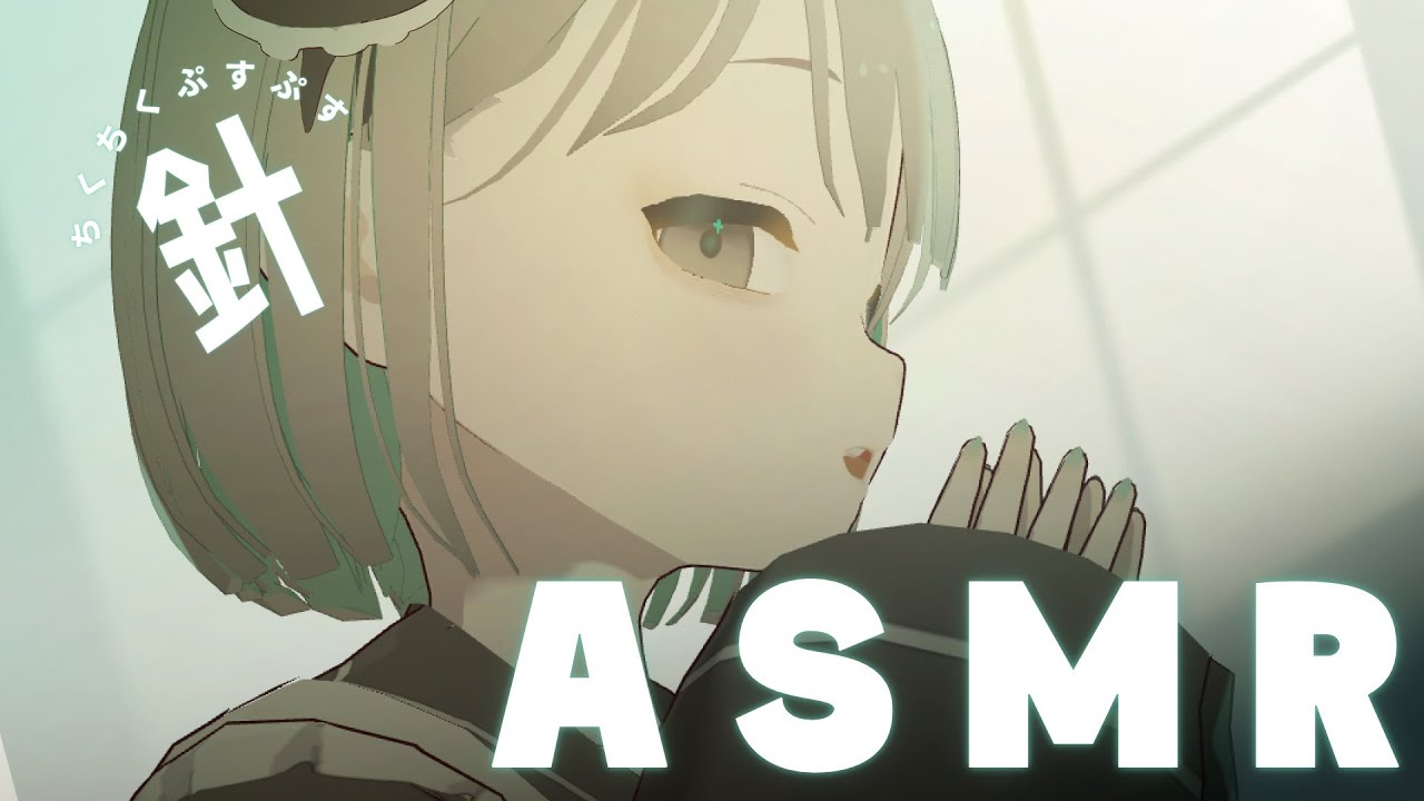 【ASMR/notalking】針で耳から脳までｻﾞｸ