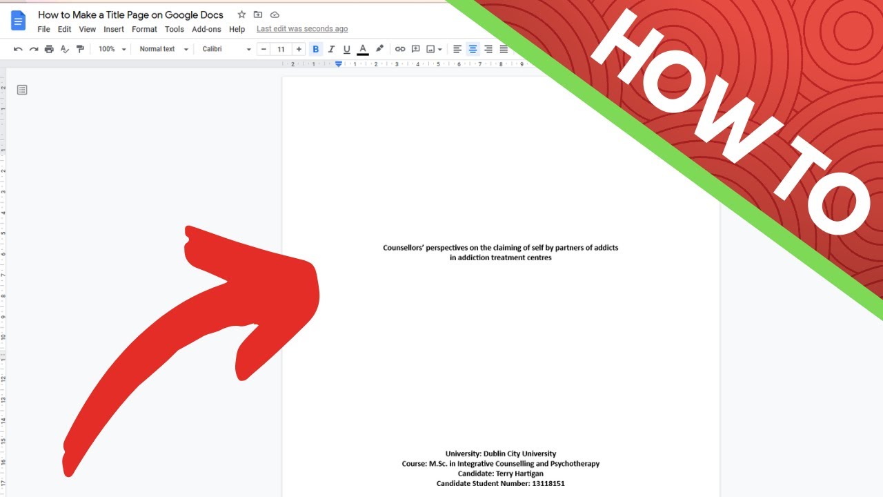 cover page for essay google docs