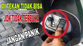 TRIK/CARA MENGAKALI JOK SCOOPY FI YANG TIDAK BISA DI BUKA||TOMBOL JOK MACET,TIDAK BISA TERBUKA