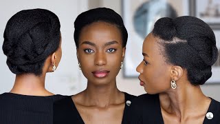 LOOK PUT TOGETHER! | EASY AND SIMPLE 4C  NATURAL HAIRSTYLE