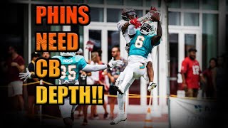Miami Dolphins CB Trill Williams Out For Season! We Need CB Depth BAD! | @1KFLEXin