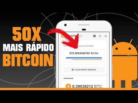 CRYPTOTAB - COMO AUMENTAR A VELOCIDADE DE MINERAÇÃO DE BITCOIN (PAGOU R$300 APP MINERAÇÃO DE BTC)