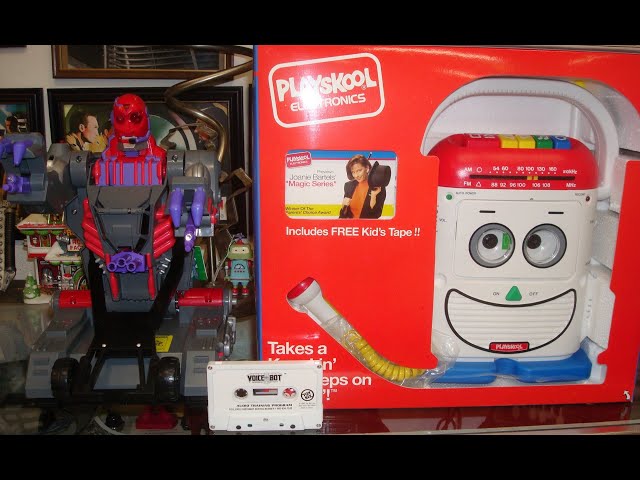 Lets play the 1993 VoiceBot cassette tape in the Play School 1991