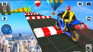 3D Mega Bike Ramp Simulator screenshot 5