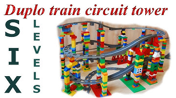 Lego Duplo Six Levels Circuit Tower + Driver