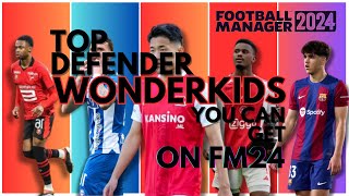 Best Defender Wonderkids That you can Get In Football Manager 2024 | Low Budget Transfer