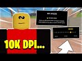 I Played Arsenal On The HIGHEST DPI (Roblox)
