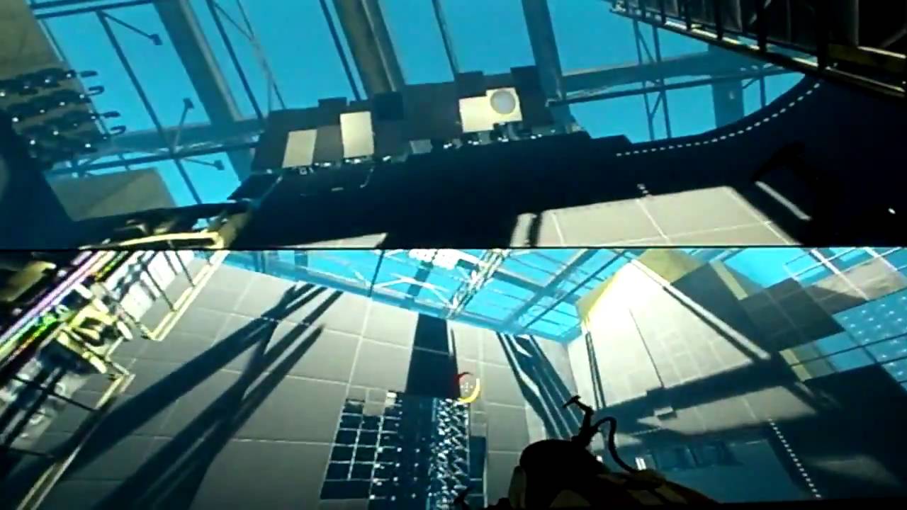 Portal 2 Co-op: Hub and Chamber 1 - YouTube