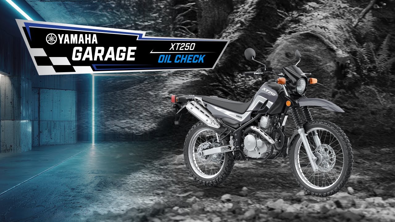 How to Check Yamaha XT250 Oil Levels | #Yamaha DIY Garage