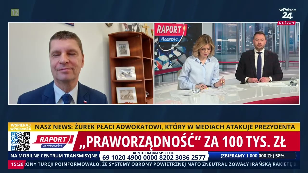Nasz News! Żurek płaci adwokatowi, który w mediach atakuje prezydenta Nawrockiego!