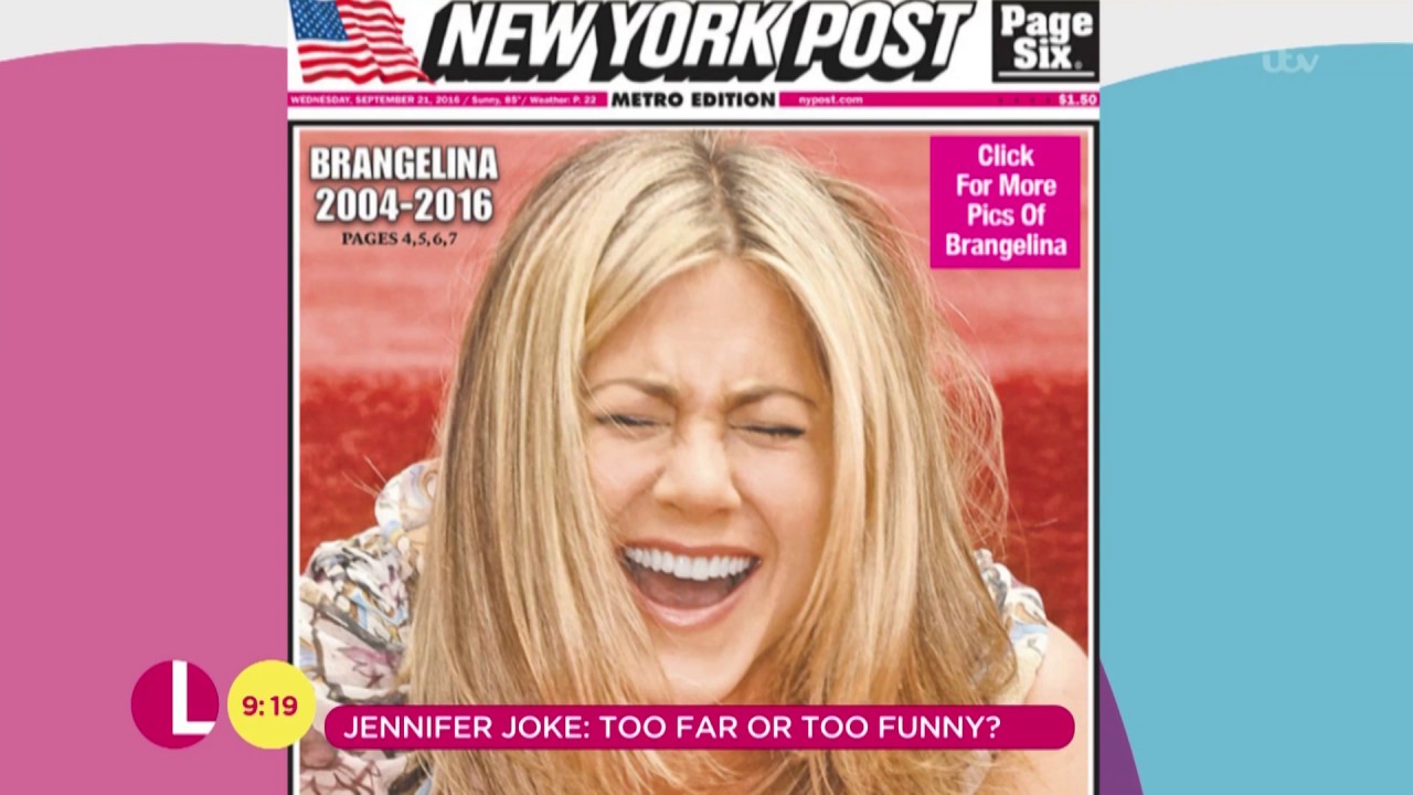 The Showbiz World Reacts To The Brangelina Split | Lorraine