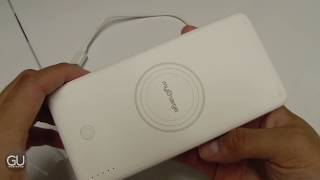 myCharge UnPlugged 10K 10,000mAh battery bank with fast wireless charging (review)