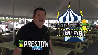 Join the Longest Running Preston Ford Tent Event